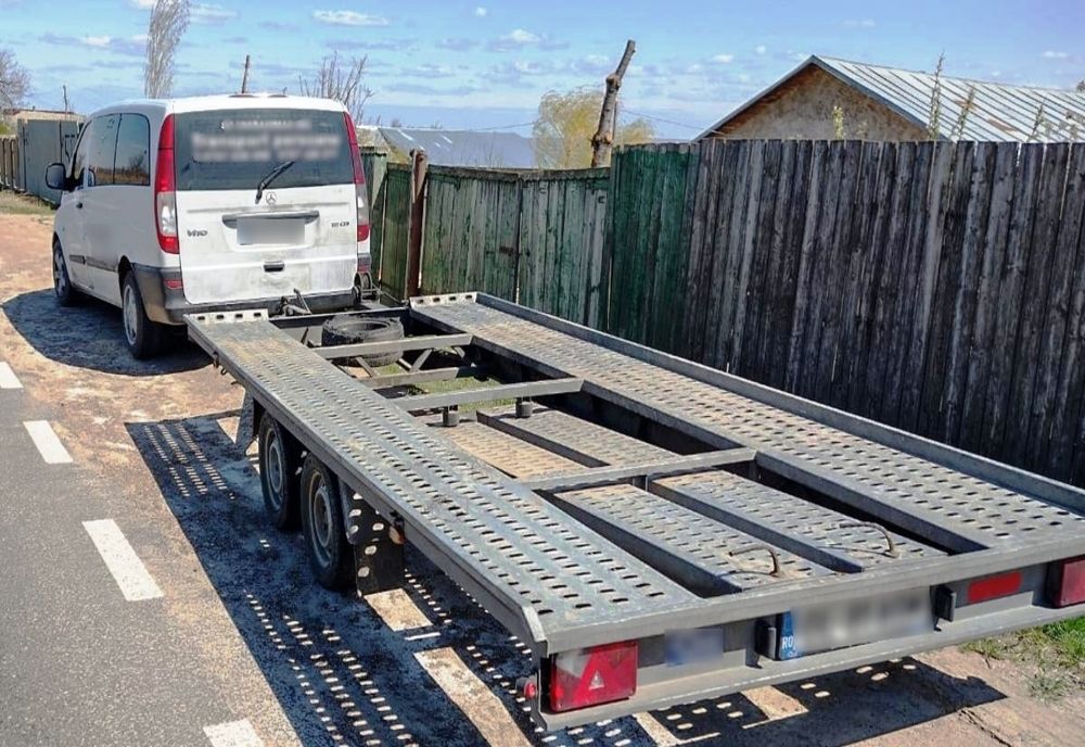 Gălățean care conducea un ansamblu auto, oprit în trafic de polițiștii de frontieră, depistat că avea permisul suspendat