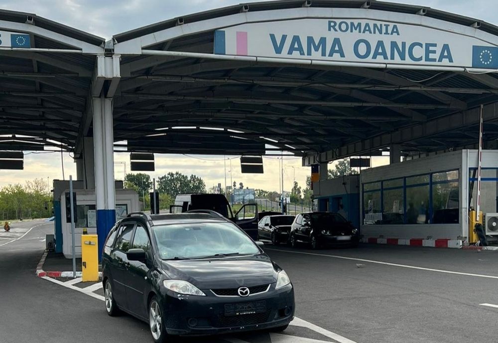 Autovehicul radiat din circulaţie, descoperit în P.T.F. Oancea