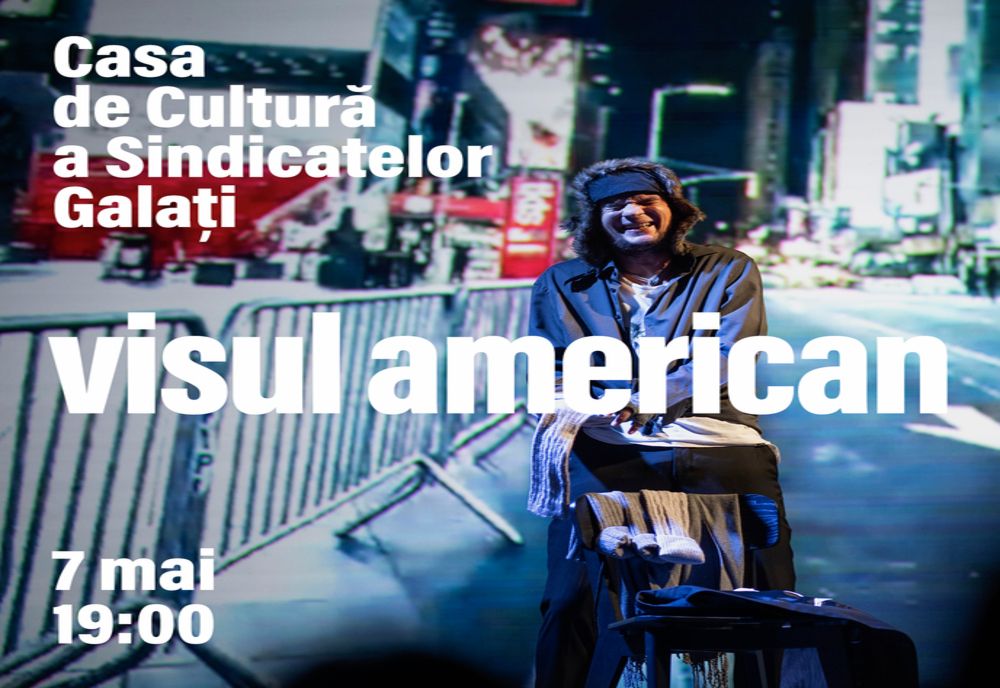 „Visul American” cu Tudor Chirilă ajunge sâmbătă, 7 mai, în GALAȚI