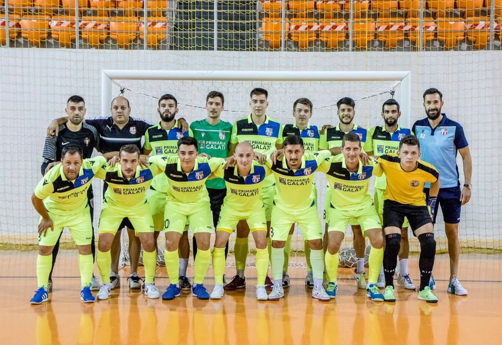 United Galați își află mâine adversarele din Main Round-ul Ligii Campionilor la futsal