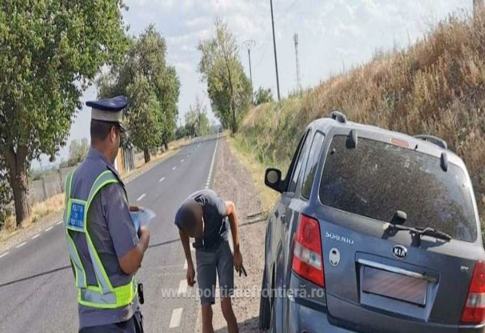 Gălățean depistat de polițiștii de frontieră în stare de ebrietate la volan