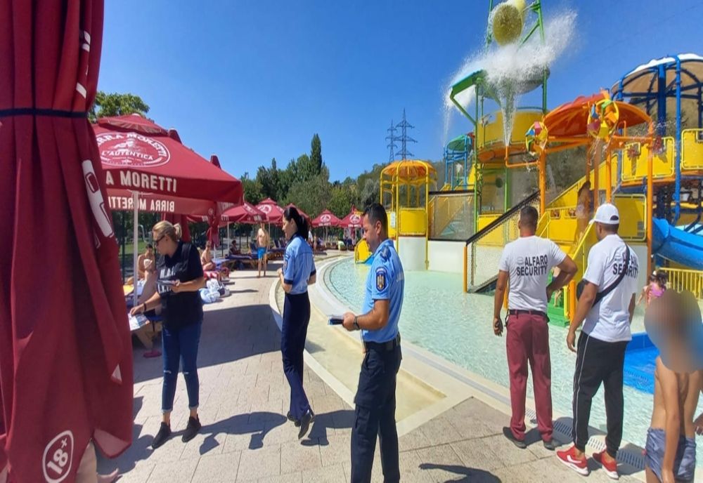 Activități ale polițiștilor gălățeni pentru un sezon estival în siguranță