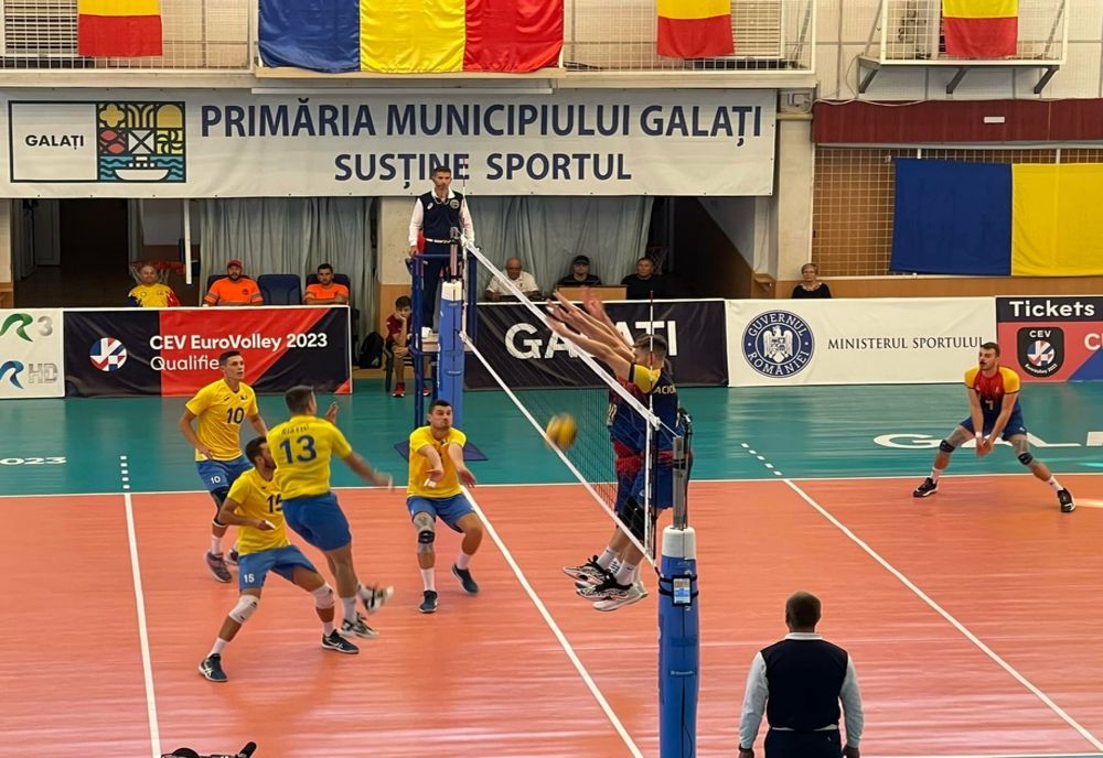 România a obținut o victorie cu 3-1 în meciul cu Bosnia contând pentru preliminariile EuroVolley 2023