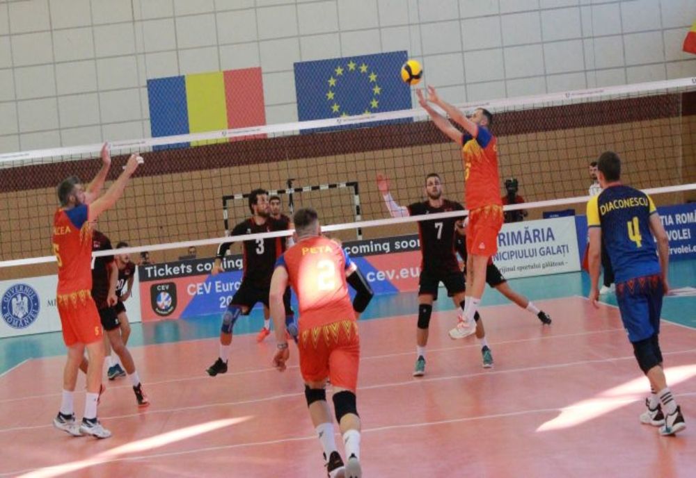 Naționala masculină de volei a României a învins Albania cu 3-0 în preliminariile Campionatului European din 2023