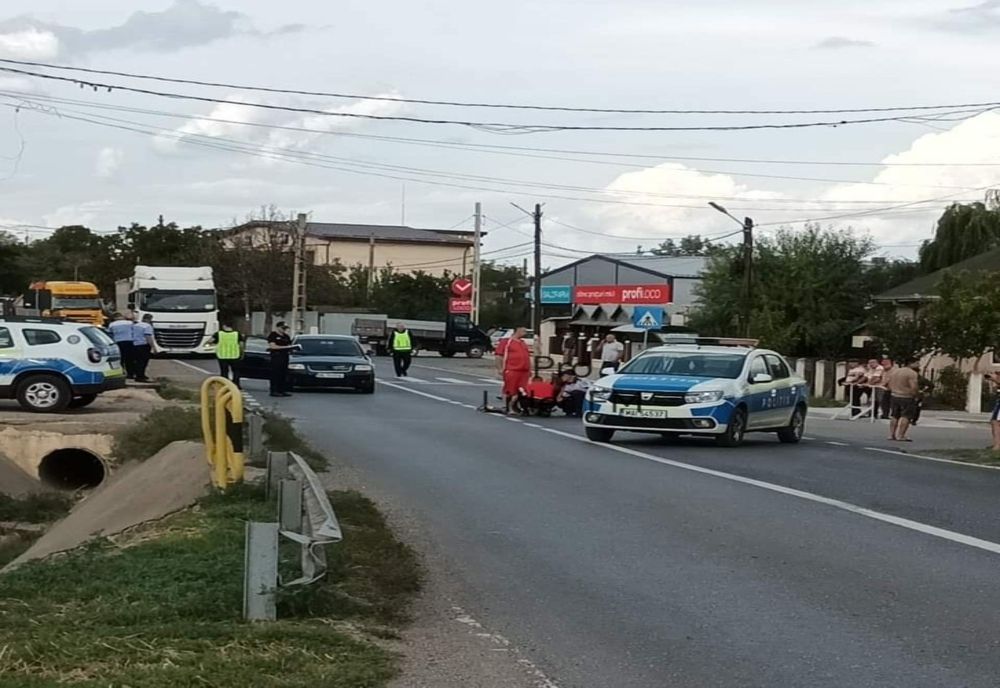 Accident grav pe DN26, în localitatea Tulucești