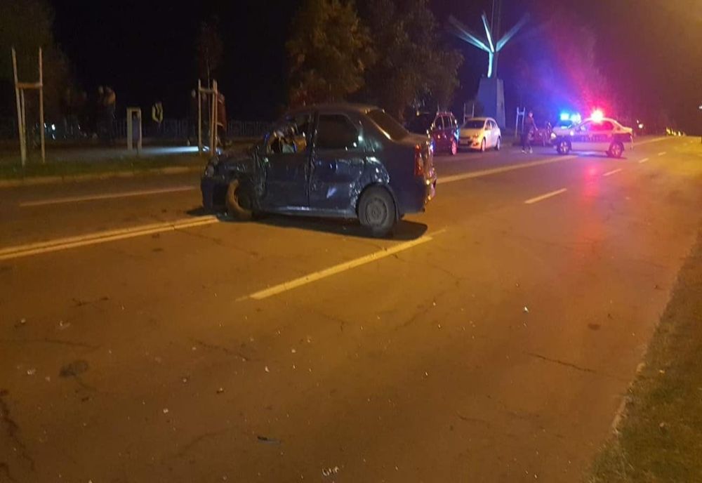 Accident rutier marți seara pe Bulevardul Marea Unire