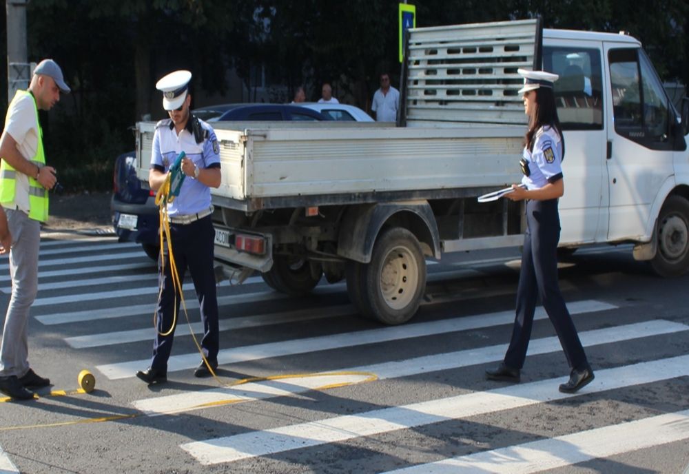 Femeie de 39 de ani accidentată pe trecerea de pietoni