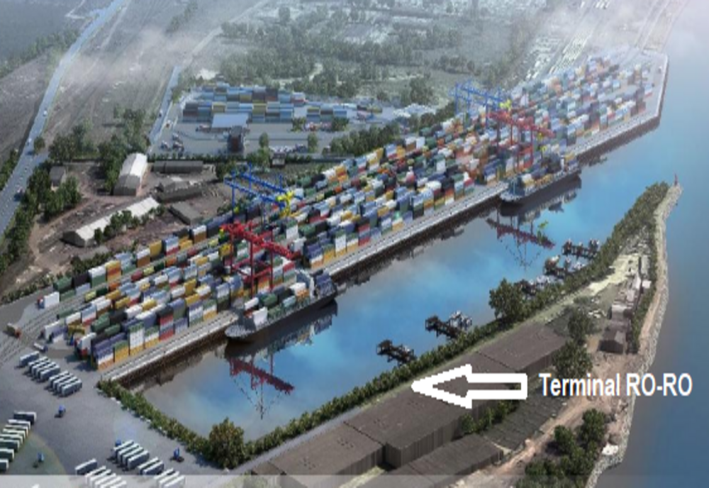 Amenajare dane RO-RO - Port Bazinul Nou Galaţi