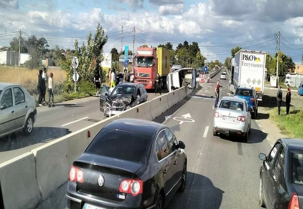 Accident cu 4 persoane rănite pe DN 26 în zona localității Costi din județul GalațI