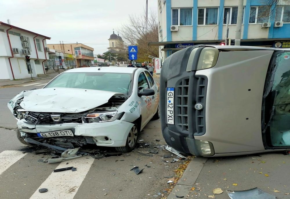 Accident cu victime în apropiere de Piața Centrală din Galați