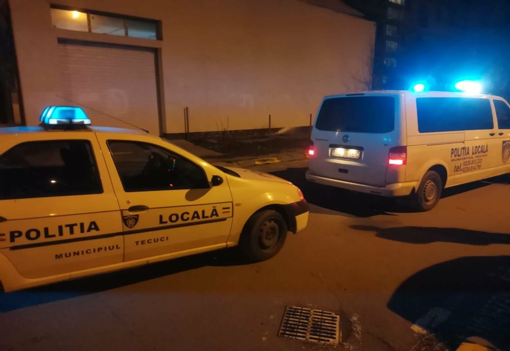 Tecucean recalcitrant, reținut după 5 zile pentru ultraj la un polițist local