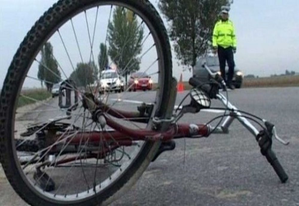 Biciclist accidentat mortal pe DN25, în interiorul localității Drăgănești