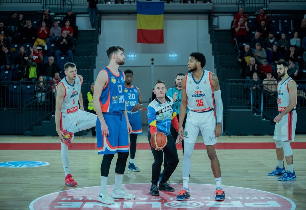 Baschetbaliștii de la CSM Galați au cedat la 17 puncte în deplasarea de la CSM Oradea