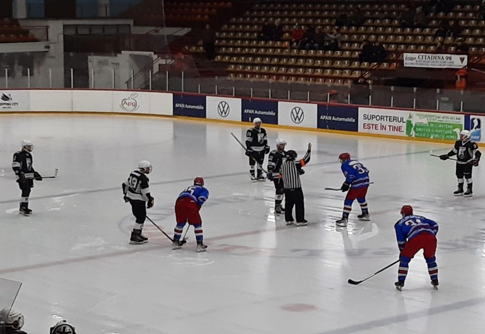 Victorii la scor pentru hocheiștii de la CSM Galați în dubla manșă cu Sportul studențesc