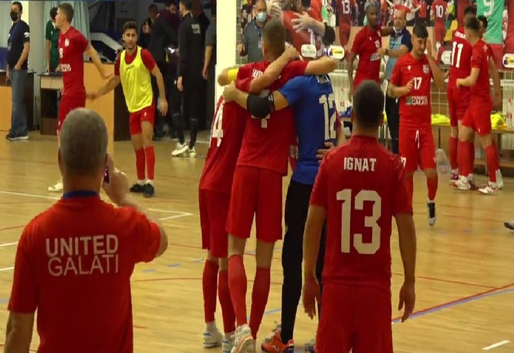 United Galați a pierdut derby-ul cu Autobergamo Deva după ce au condus la pauză cu 2-0