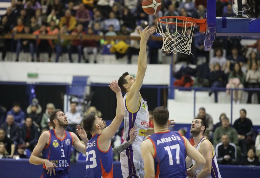 Baschetbaliștii de la CSM Galați au învins în deplasare pe VSKC Miercurea Ciuc