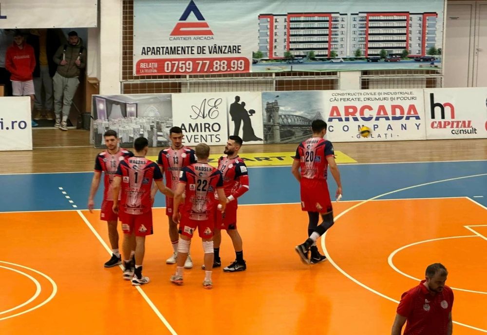 CSM Arcada Galați a câștigat primul meci al seriei cu Zalăul 