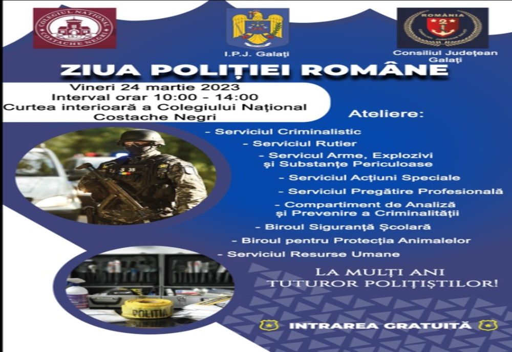 Ziua Poliției Române sărbătorită la IPJ Galați