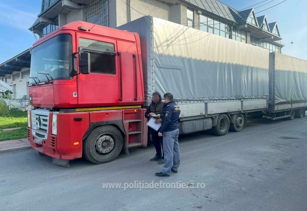 Un șofer ucrainean a prezentat un atestat de competență profesională fals, la Punctul de Trecere a Frontierei Galați Rutier