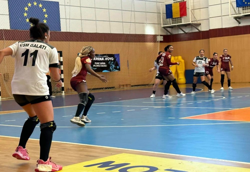 Handbalistele de la CSM Galați au fost învinse de Rapid București 