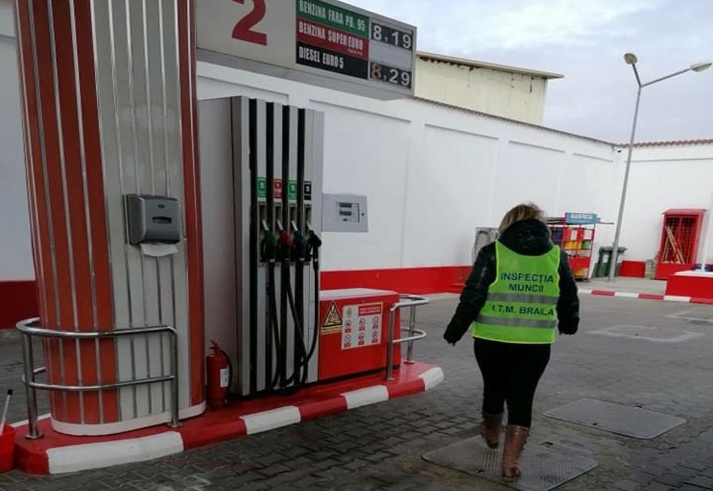 Campanie de verificare a modului în care sunt respectate cerințele de protecția sănătății lucrătorilor care desfășoară activități de comercializare a carburanților auto
