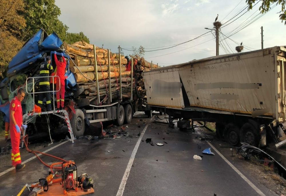 Accident pe DN 25, în interiorul localității Independența, din județul Galați