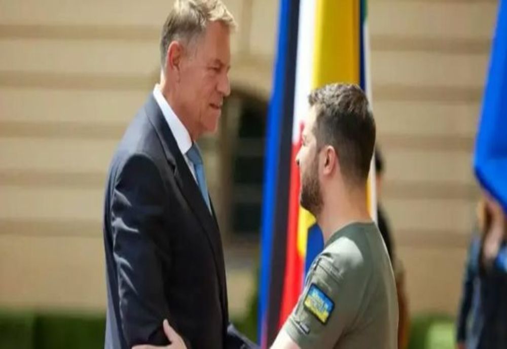 Klaus Iohannis, către Zelenski: "Vom continua să fim alături atât timp cât va fi nevoie, până la eliberarea întregului teritoriu al Ucrainei"