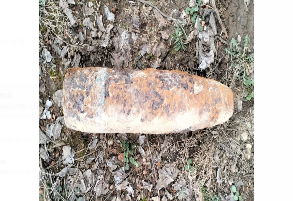 100 de elevi şi profesori de la o şcoală din judeţul Galaţi, evacuați după ce un elev a găsit un proiectil