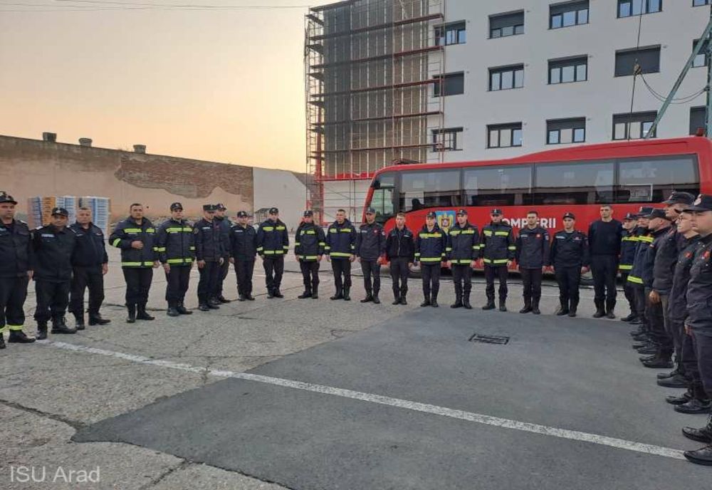 VIDEO IGSU: ÎNLOCUIREA EFECTIVELOR DE POMPIERI ÎN GALAŢI - ALŢI APROAPE 1.000 DE SALVATORI VOR INTERVENI