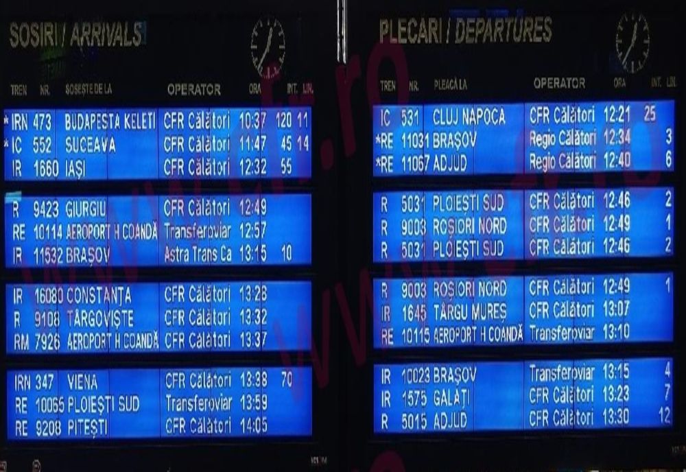 Întârzieri uriașe în transportul feroviar. Cum explică CFR situația 