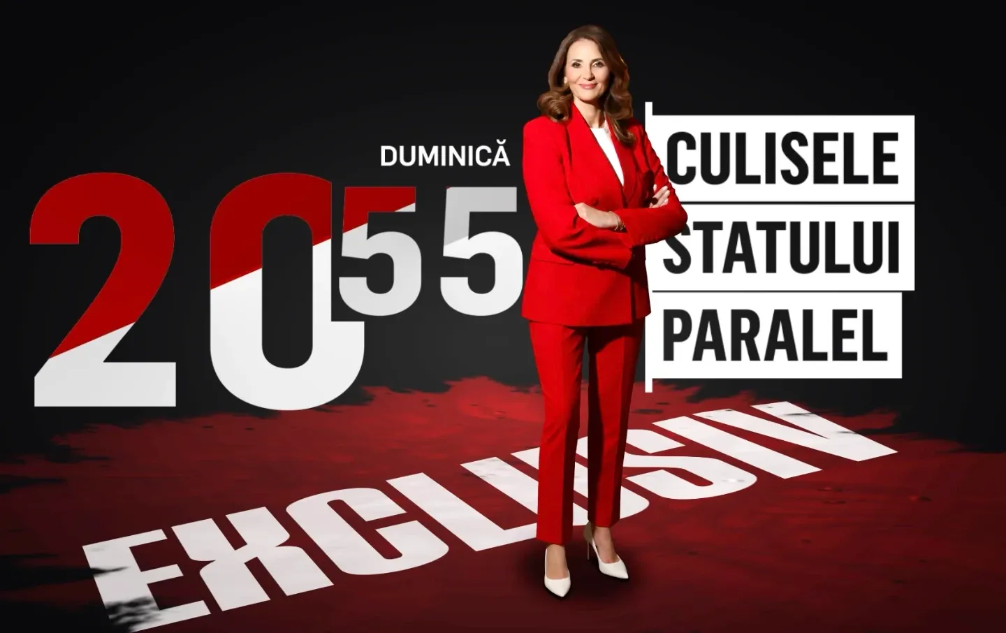 Ora 20:55, ediție incendiară „Culisele Statului Paralel”, cu Anca Alexandrescu. Europarlamentarul Gheorghe Piperea, deputatul Mohammad Murad și Marius Lulea