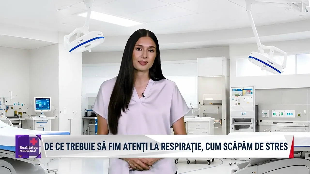 Realitatea medicală cu Nicole Păcuraru: De ce este importantă respirația corectă?
