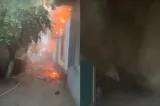 Incendiu uriaș în județul Galați. Femeie găsită carbonizată în propria casă -VIDEO