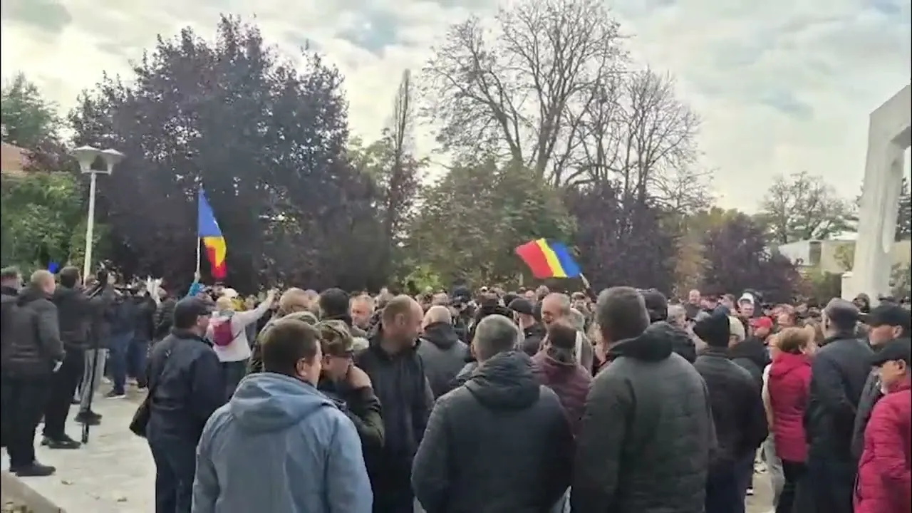 Protest la fostul SIDEX Galați