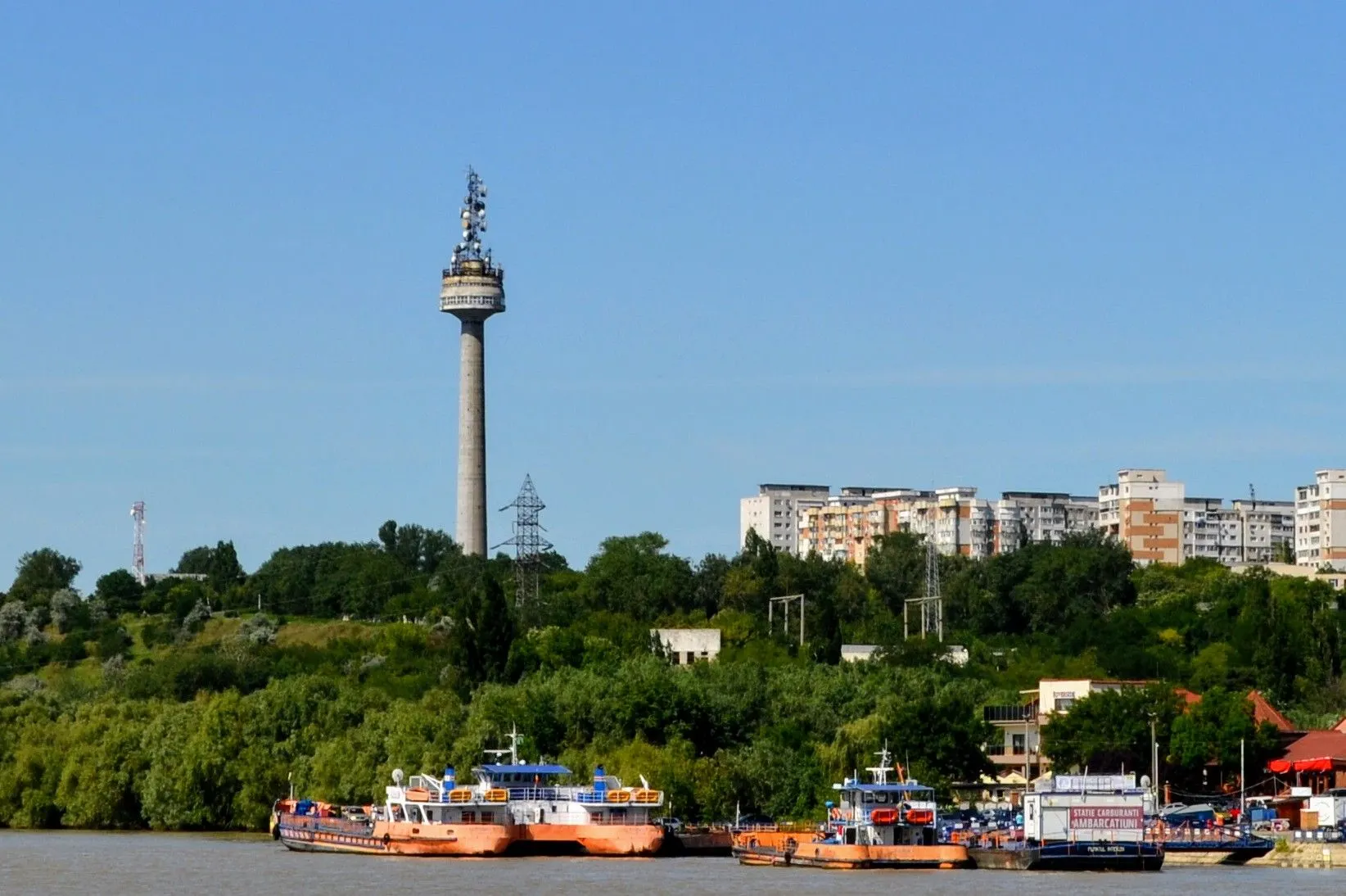turnul TV din Galaţi