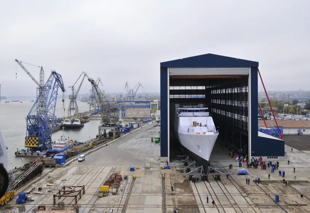 Focar de Covid-19 la Șantierul Naval Galați