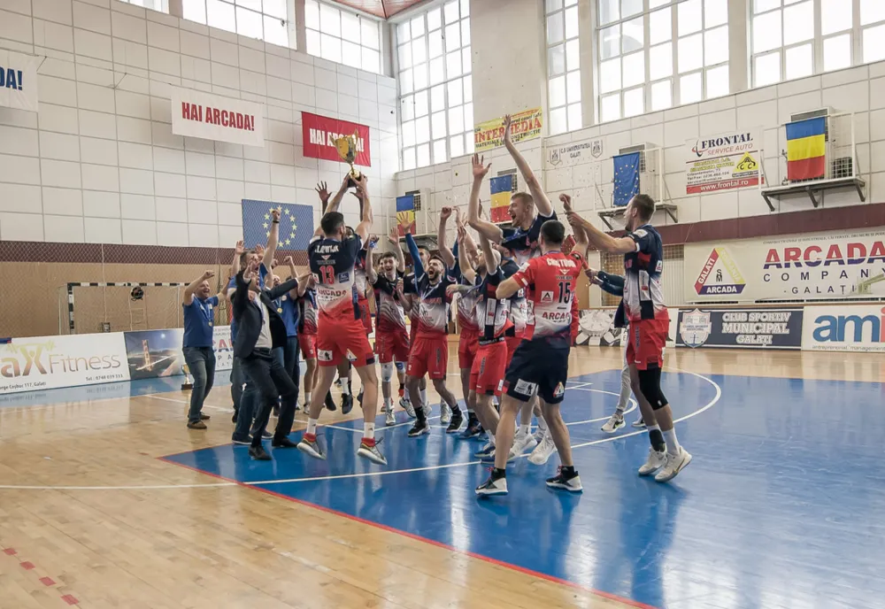 CSM Arcada Galaţi a câștigat și ultimul meci din acest sezon, cu CSA Steaua București