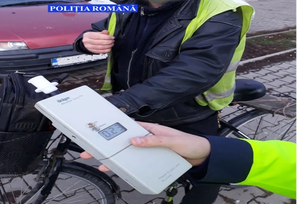 Bărbat din Smârdan fără permis de conducere depistat băut la volanul unui autoturism