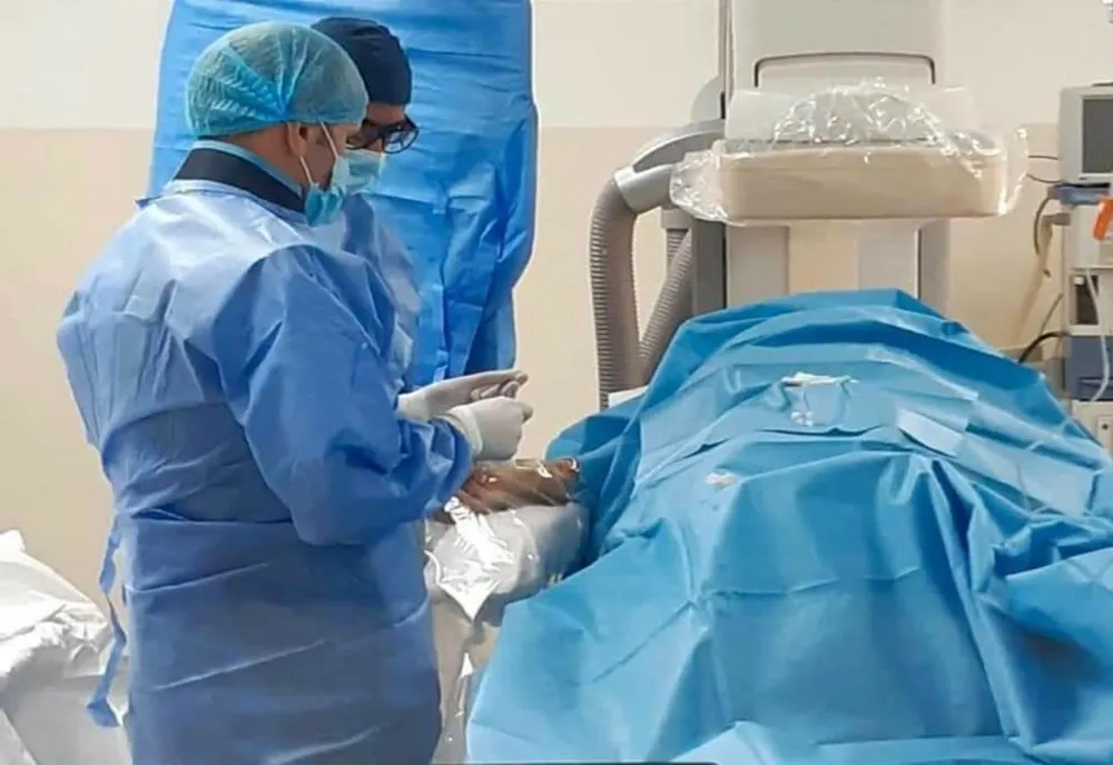 Doi bărbați salvați de intervenția medicilor cardiologi
