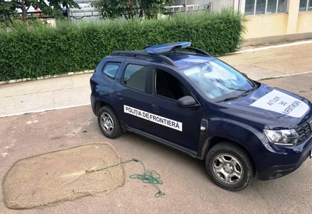 Surprins de polițiștii de frontieră cu prostovolul la pescuit