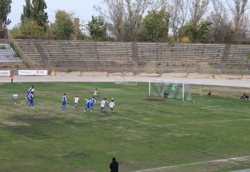 Dacia Unirea Brăila - Unirea Braniștea 0-5 (0-2)