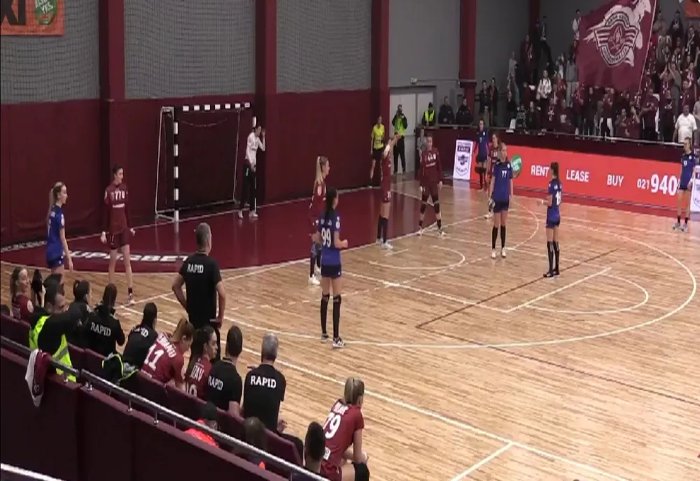 CSM Galați a fost învinsă pe terenul campioanelor de la Rapid cu scorul de 39-26