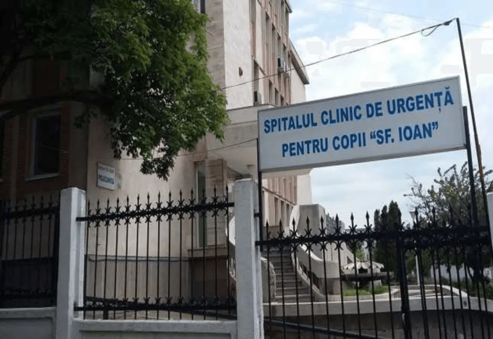 Incendiu la Spitalul de Urgență pentru Copii Sfântul Ioan din Galați