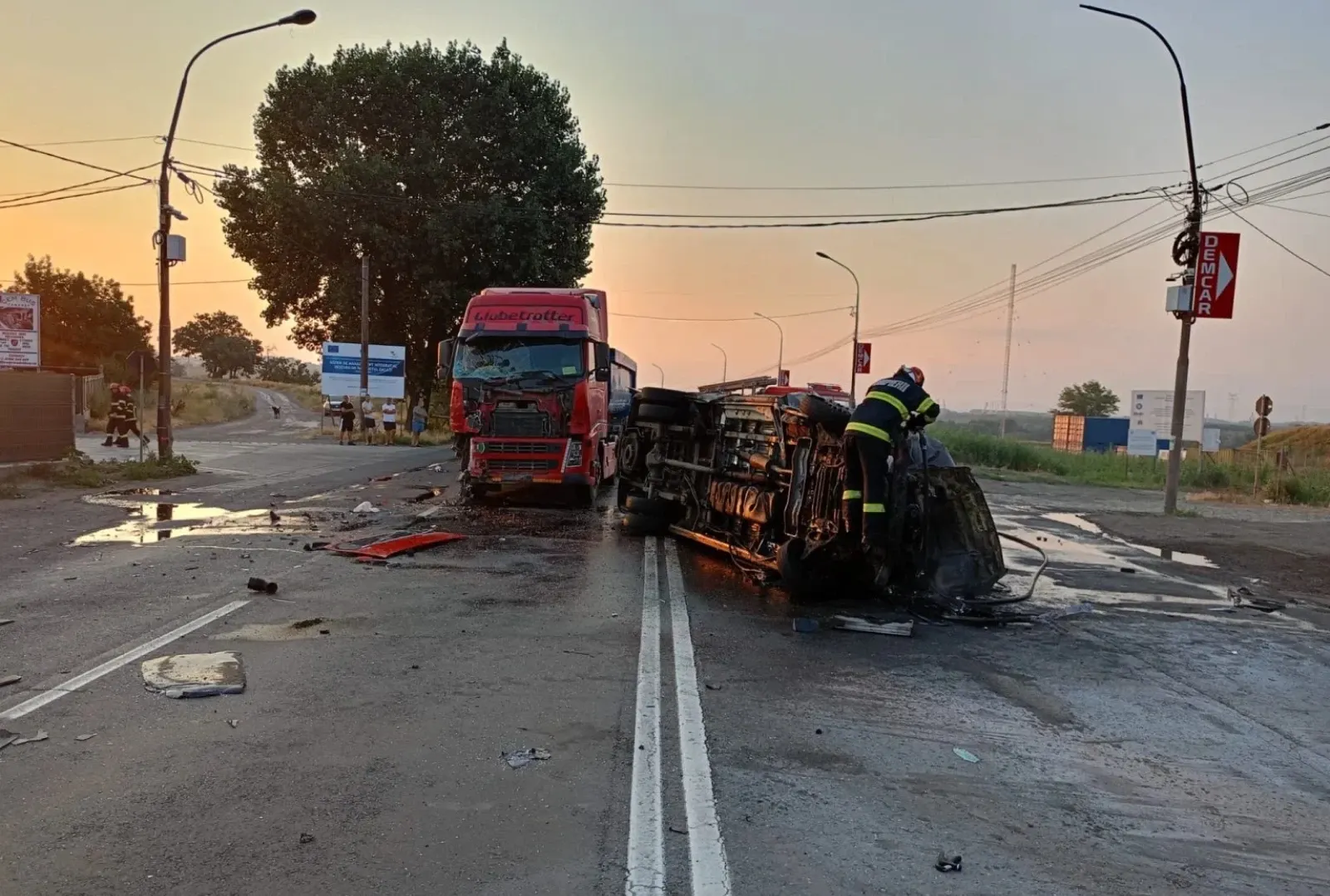 Accident rutier grav Galați
