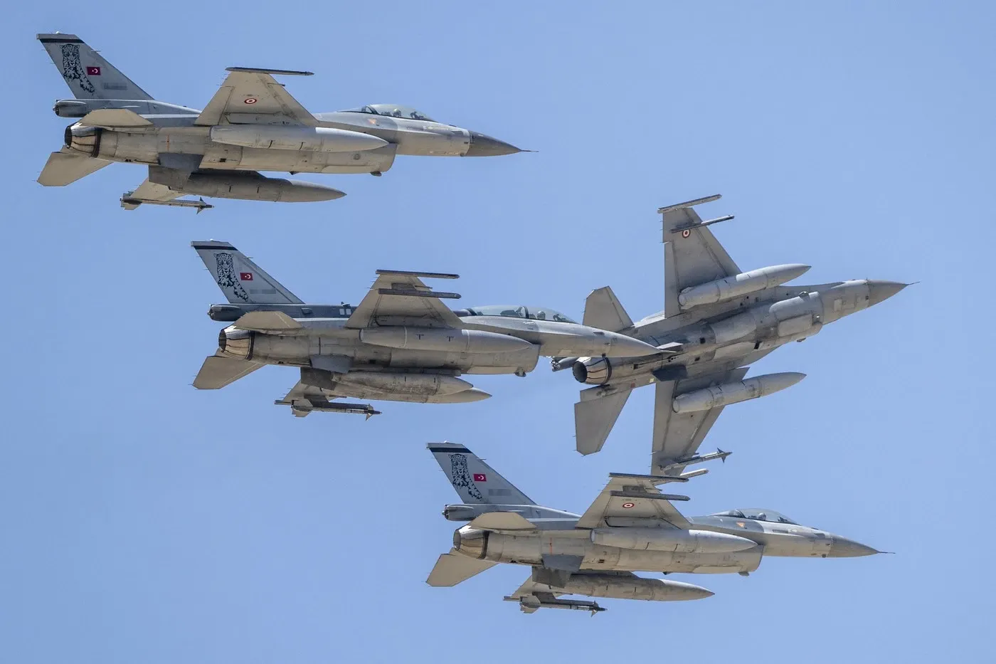F-16 turcești. Foto: Profimedia