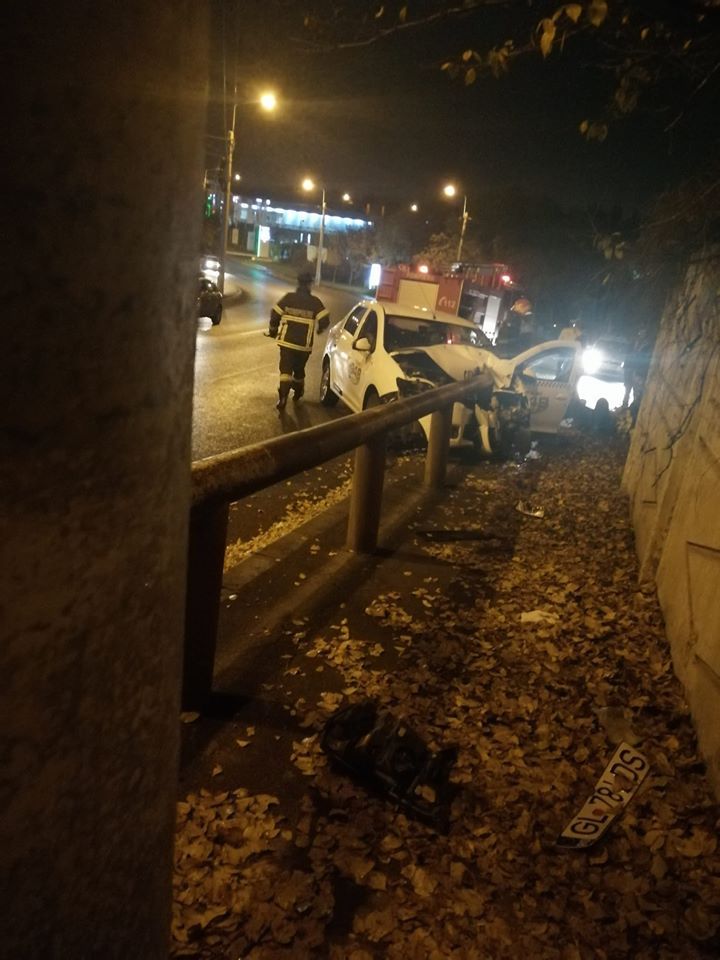 accident strada uzina de apa