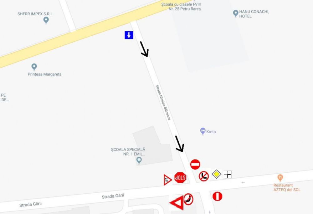 De luni, sensuri unice pe mai multe străzi 