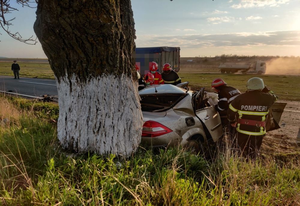 Șofer din Galați victimă a unui accident rutier aproape de Tulcea