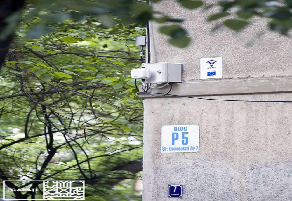 22 de puncte cu wi-fi în Galați