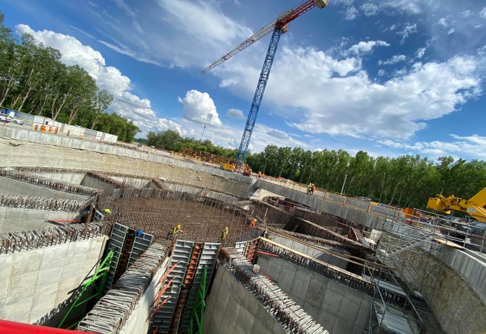 Podul de la Brăila este în grafic